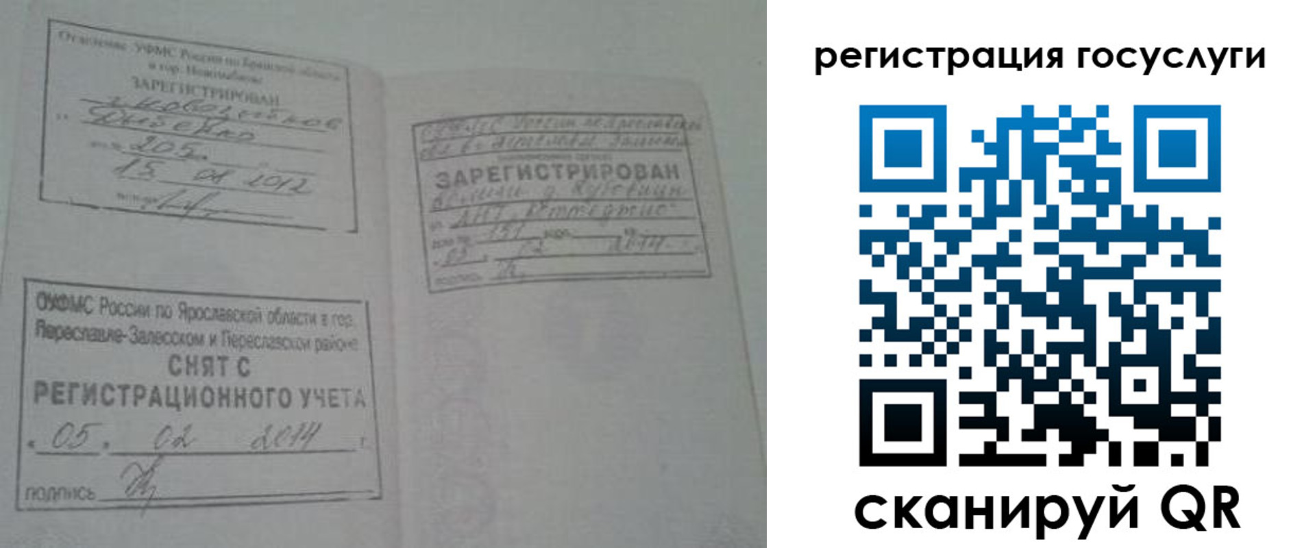 временная регистрация госуслуги в Яранске
